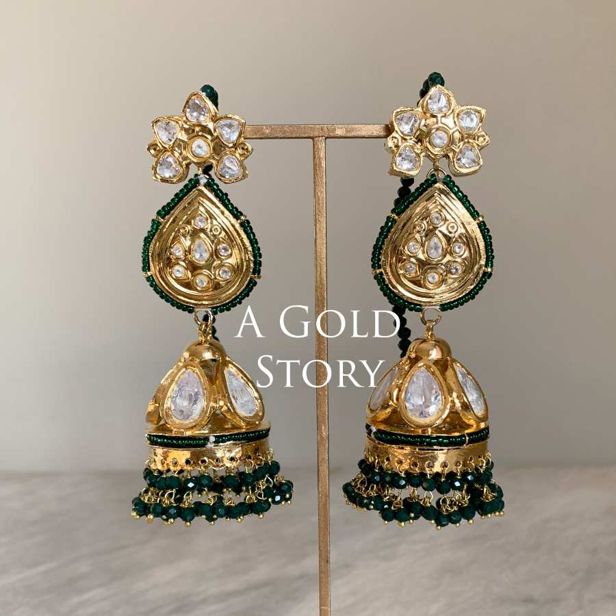 ABQURAH KUNDAN POLKI BRIDAL SET