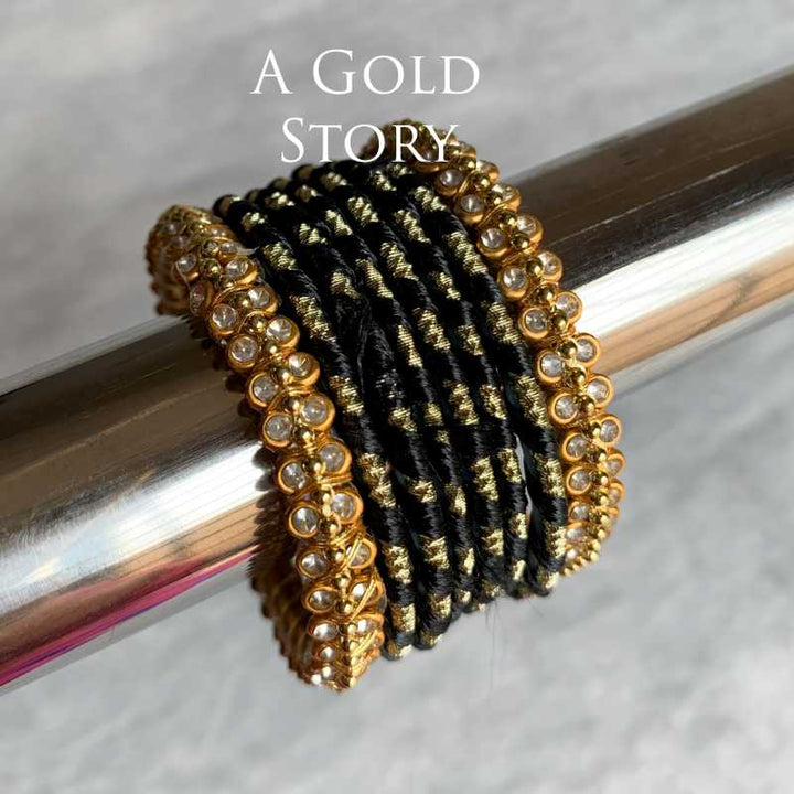 ALEENA BABY BANGLES BLACK