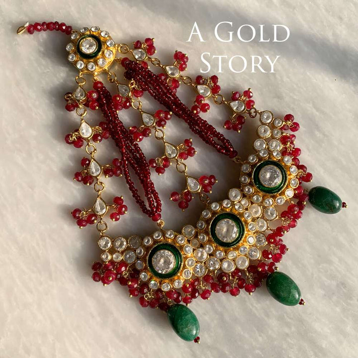 KHUSHBOO KUNDAN POLKI BRIDAL SET