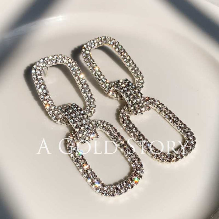 NARCISSA EARRINGS SILVER