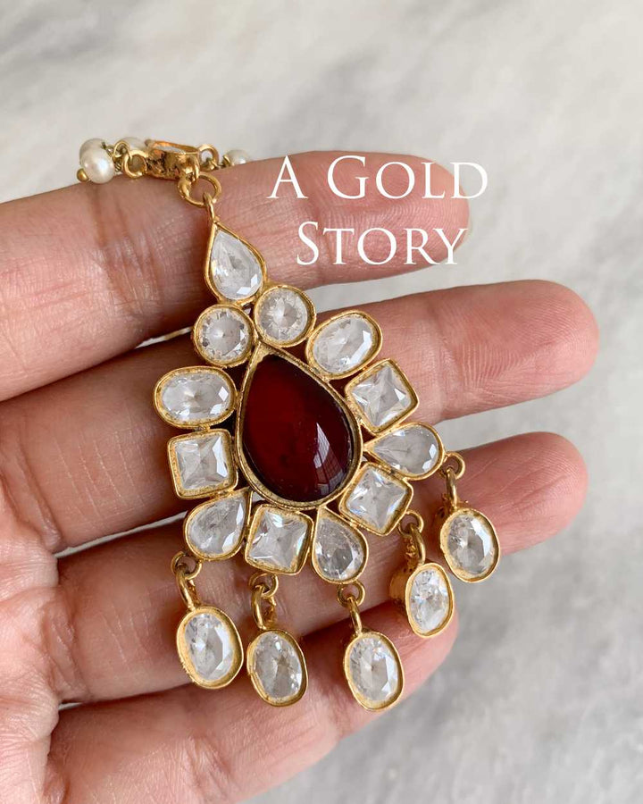 QUEEN KUNDAN POLKI BRIDAL SET