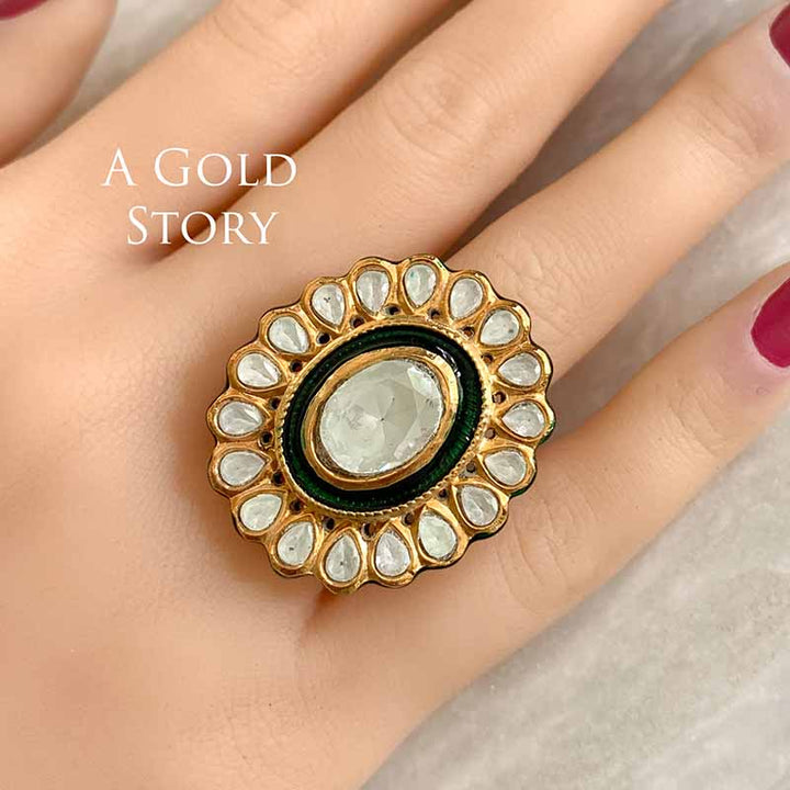 AREEJ KUNDAN RING