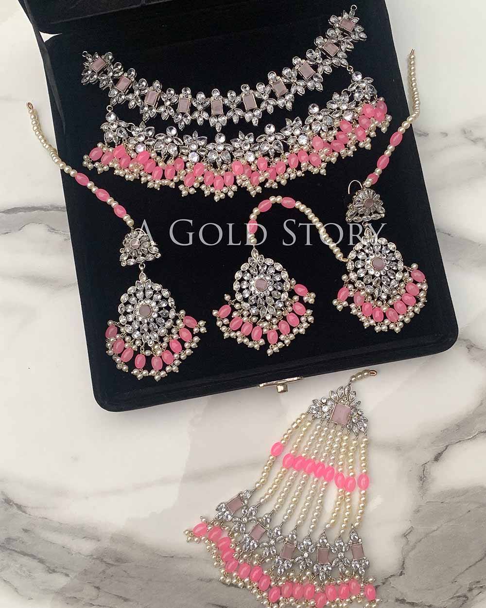 PALKI SET PINK - A GOLD STORY