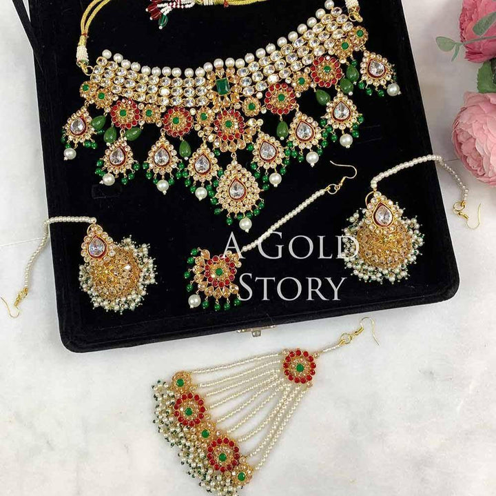 NAZ POLKI BRIDAL SET
