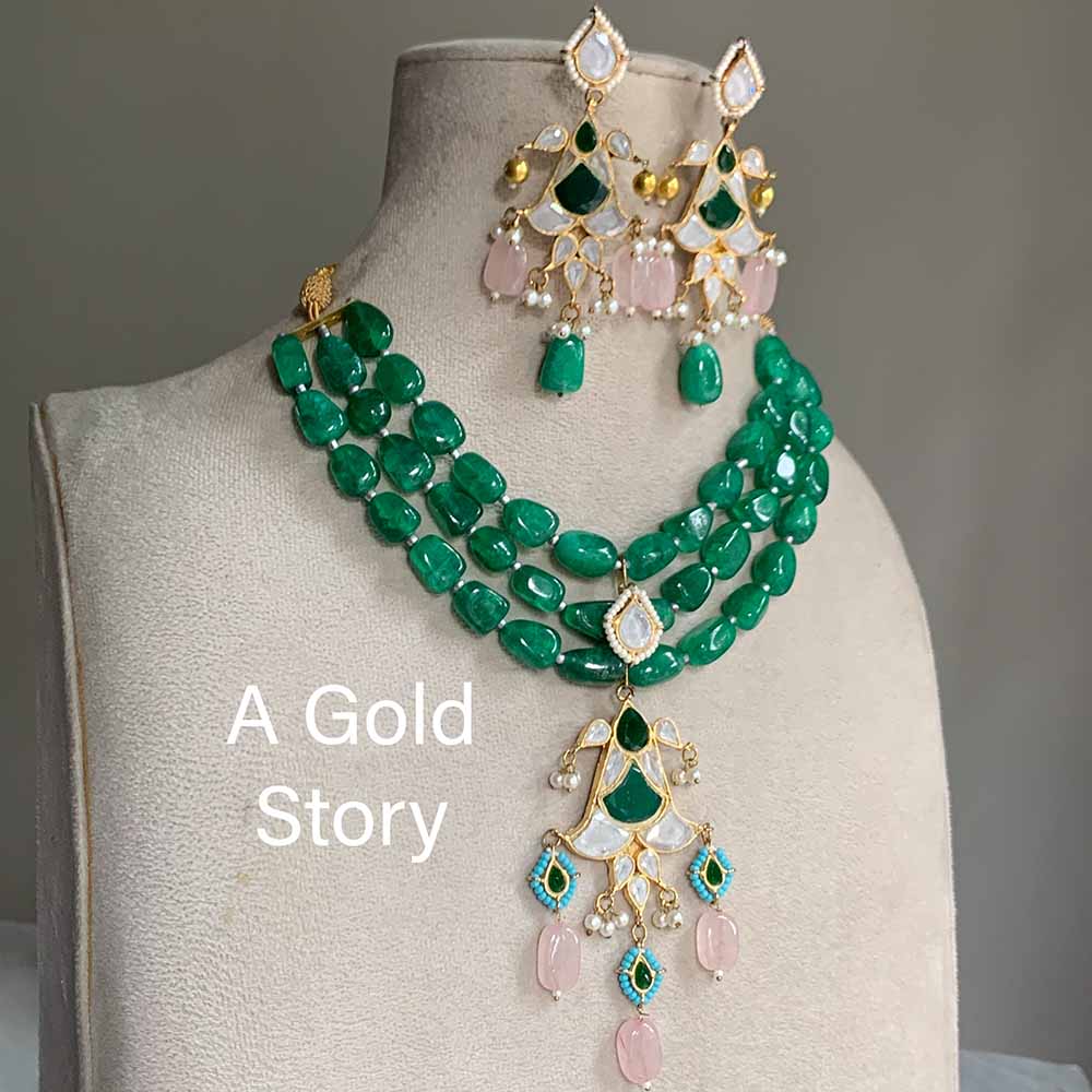 SONI KUNDAN POLKI BRIDAL SET