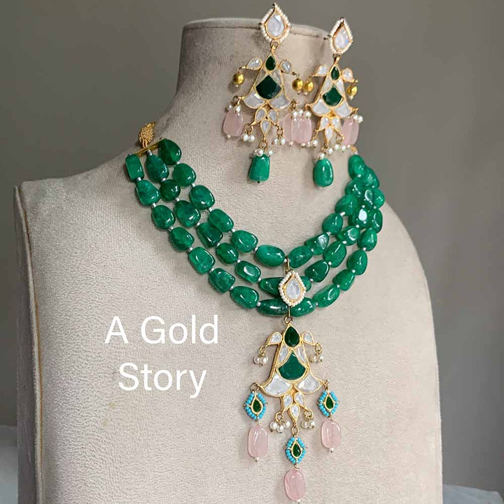 SONI KUNDAN POLKI BRIDAL SET