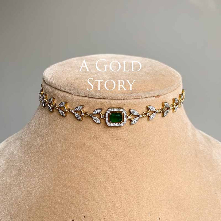 MIRAL CHOKER SET GREEN