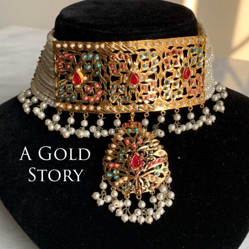 NAIFA HYDERABABDI CHOKER SET