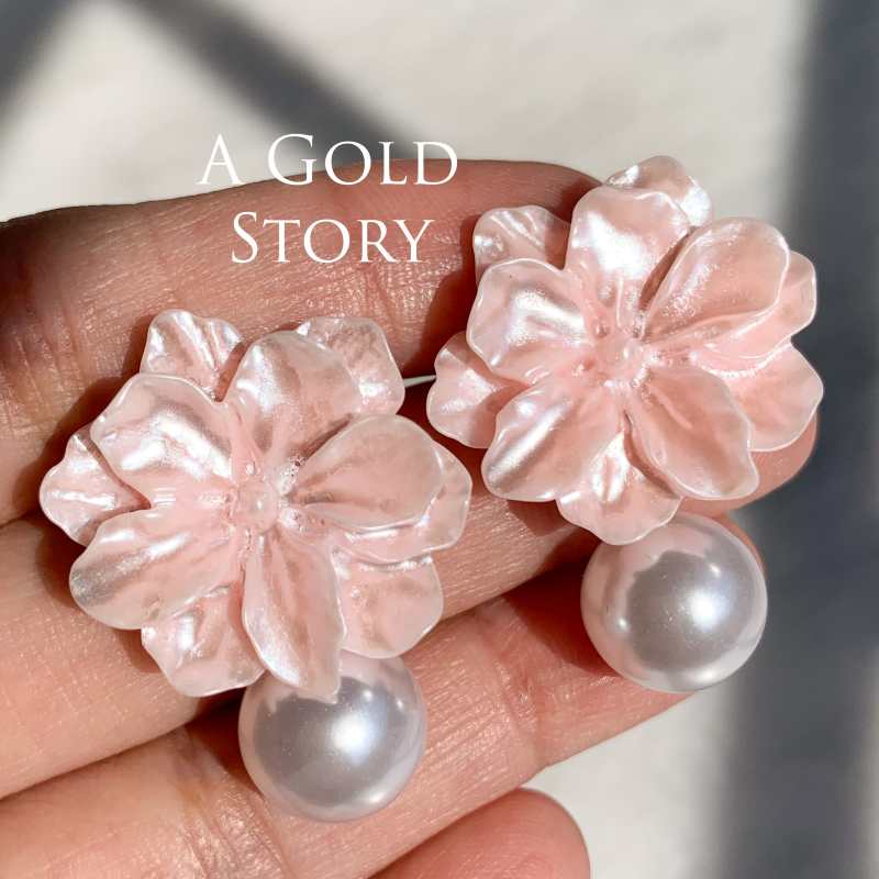 CHARLOTTE EARRINGS PINK