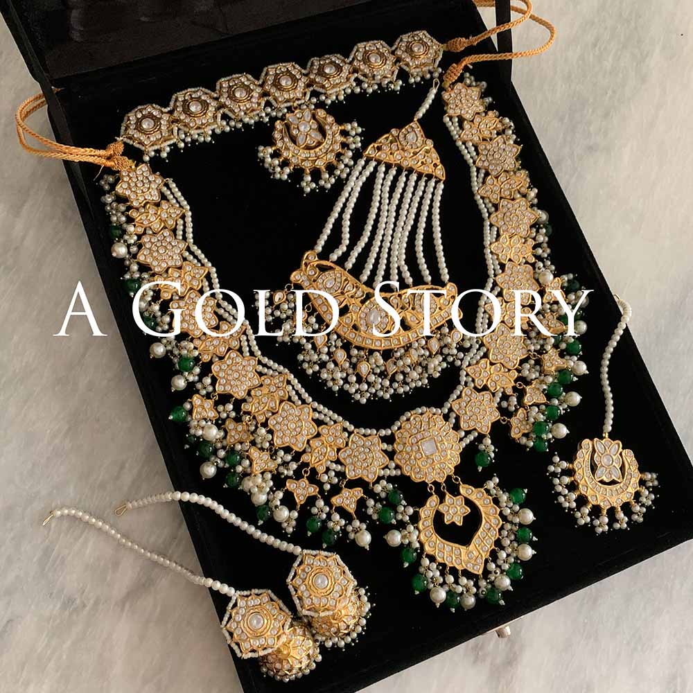 MEENAKUMARI KUNDAN BRIDAL SET