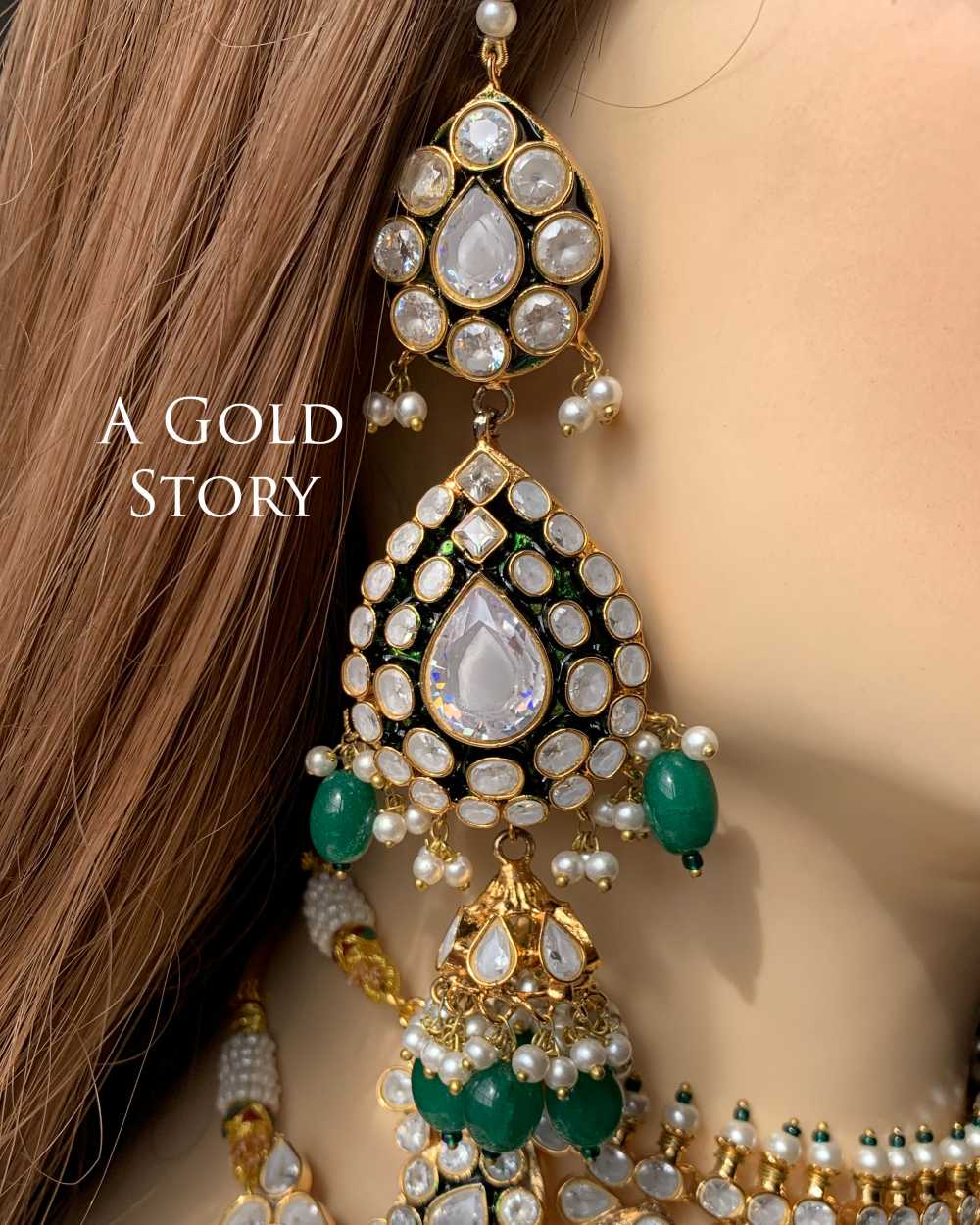 RANI JAAN KUNDAN POLKI BRIDAL SET