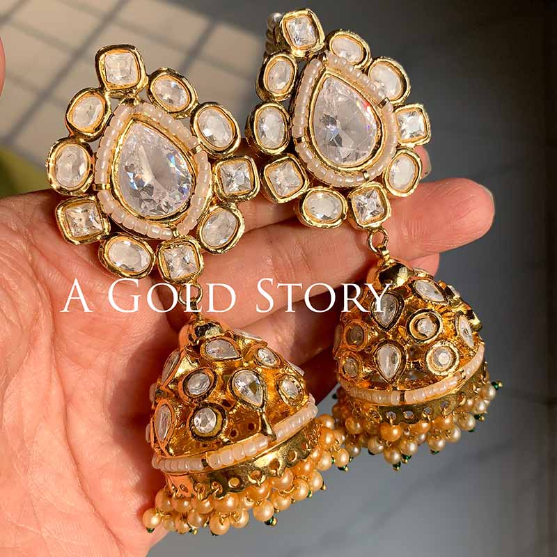ANDALAH BRIDAL KUNDAN POLKI SET