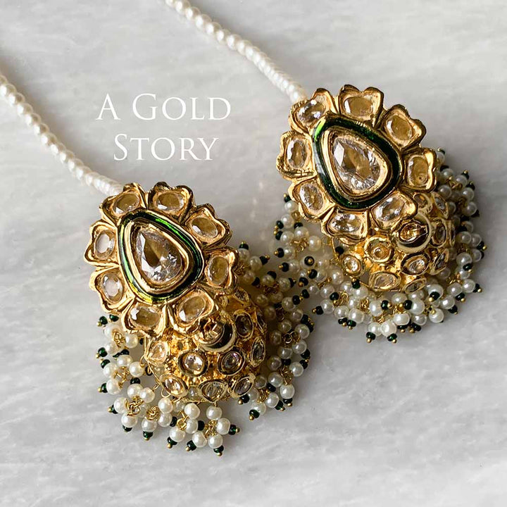 MALIKA JAHAN KUNDAN POLKI BRIDAL SET