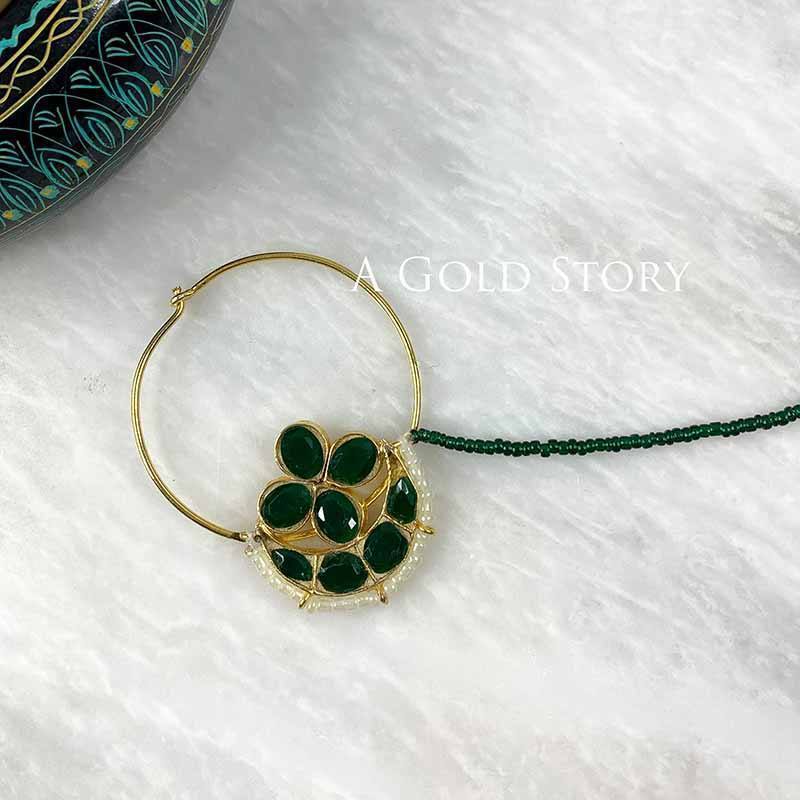 USHNA KUNDAN NOSERING GREEN