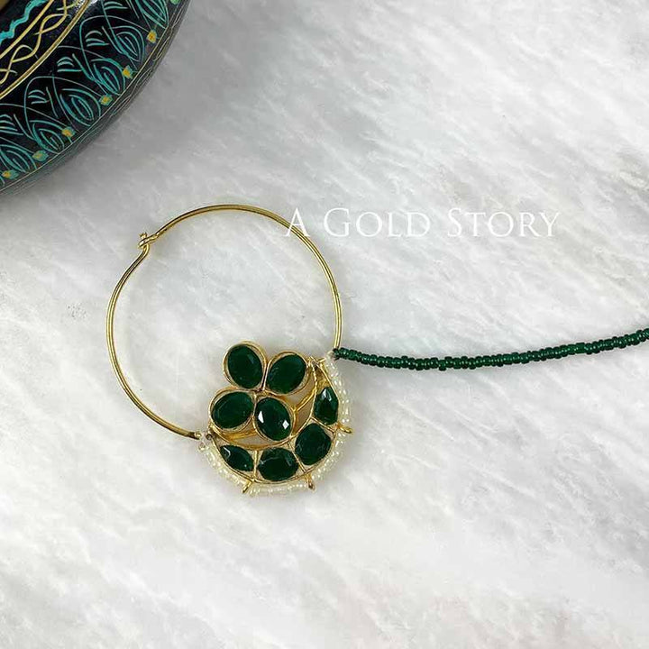USHNA KUNDAN NOSERING GREEN