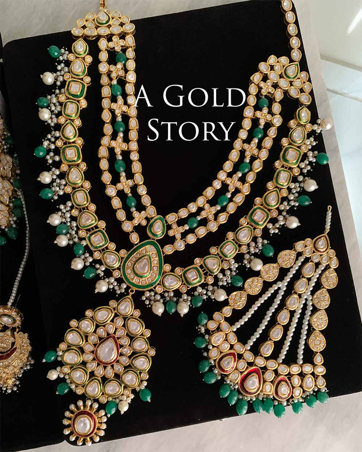 ARJUMAND KUNDAN POLKI BRIDAL SET