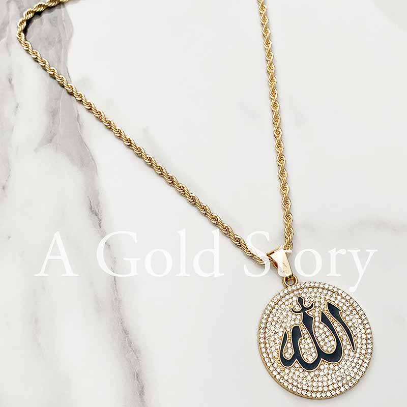 ALLAH NAME PENDANT - A GOLD STORY