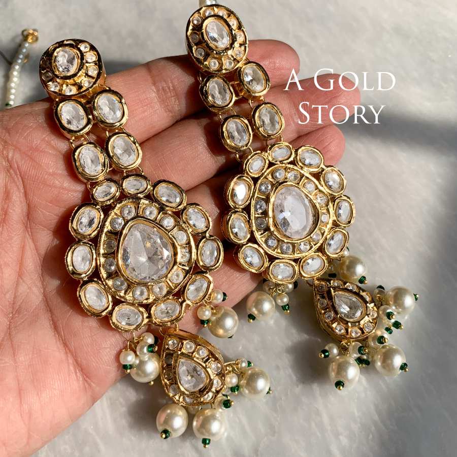 DIVIYA KUNDAN POLKI BRIDAL SET