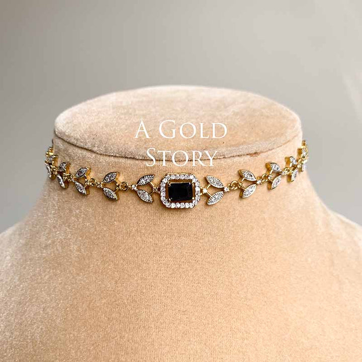 MIRAL CHOKER SET BLUE