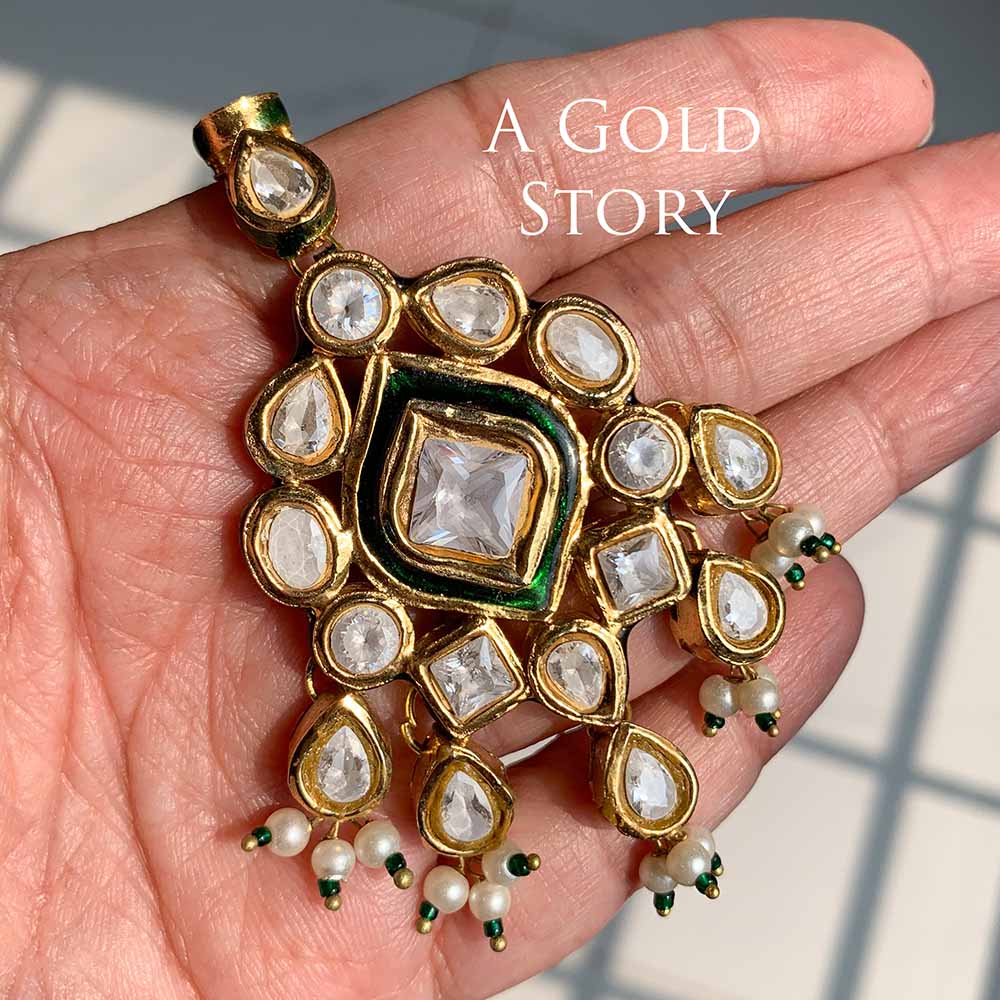 JASMINE KUNDAN POLKI BRIDAL SET