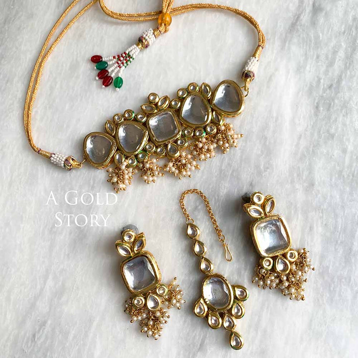 EIHAA KUNDAN CHOKER SET