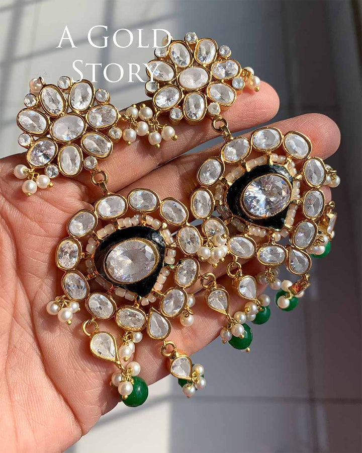 AANIYA KUNDAN POLKI BRIDAL SET