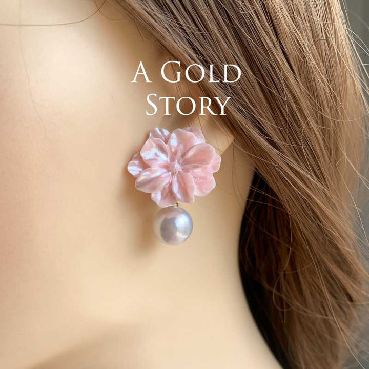 CHARLOTTE EARRINGS PINK