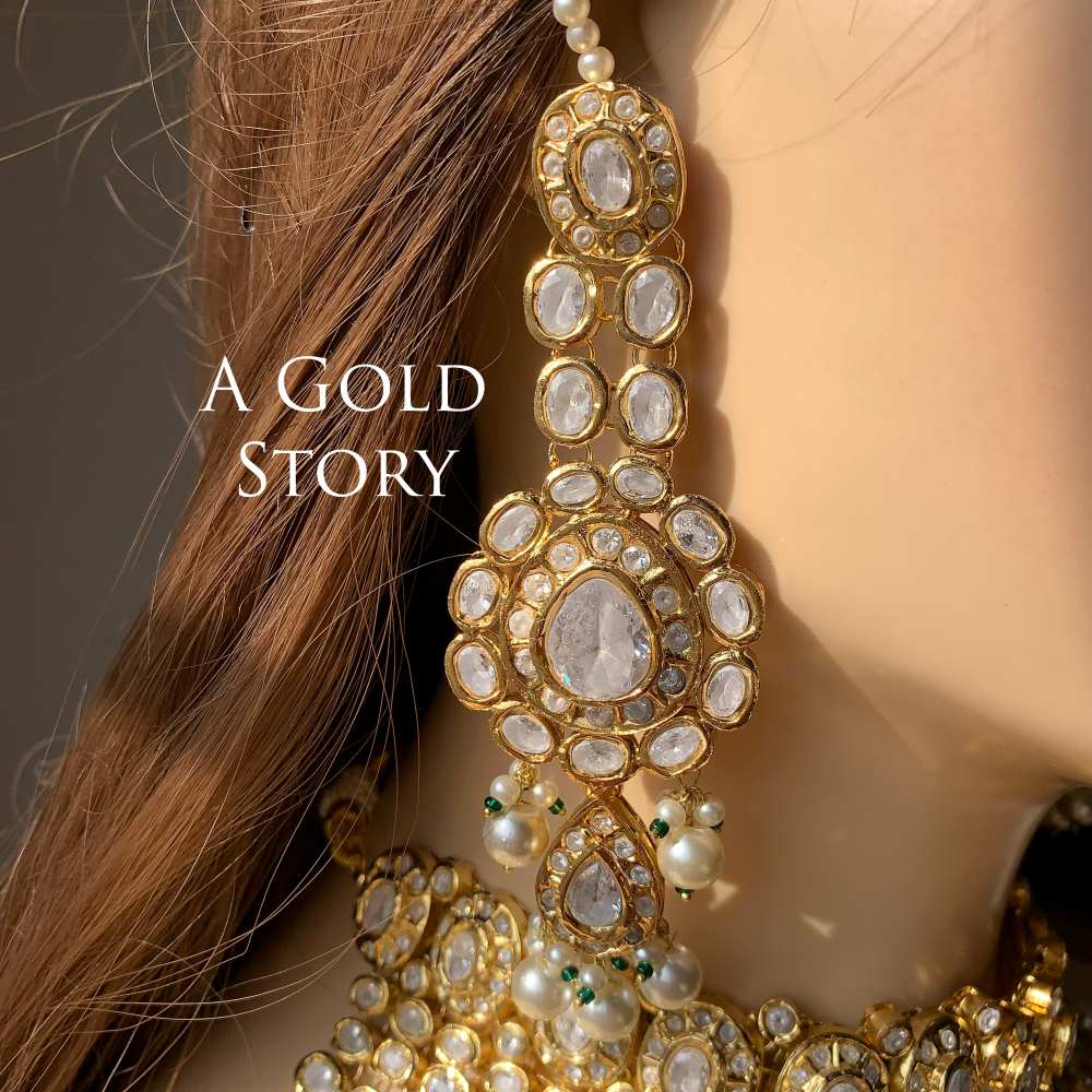 DIVIYA KUNDAN POLKI BRIDAL SET