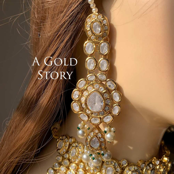 DIVIYA KUNDAN POLKI BRIDAL SET