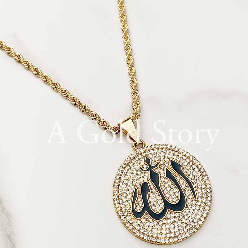 ALLAH NAME PENDANT - A GOLD STORY