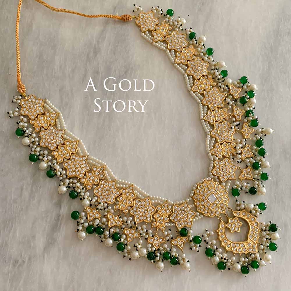 MEENAKUMARI KUNDAN BRIDAL SET