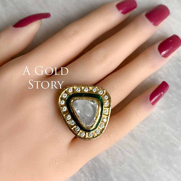 NOURSABA RING GREEN