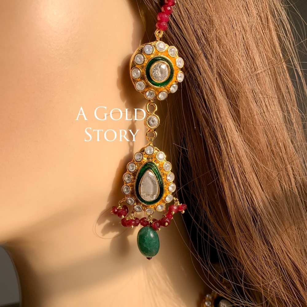 KHUSHBOO KUNDAN POLKI BRIDAL SET