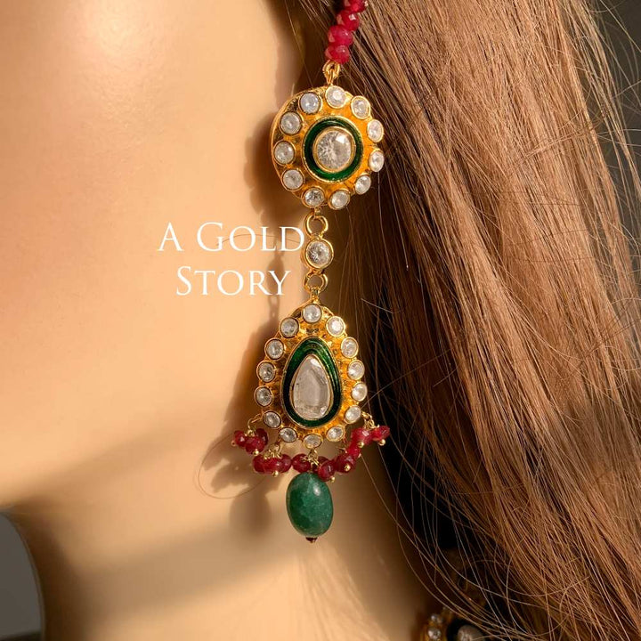 KHUSHBOO KUNDAN POLKI BRIDAL SET