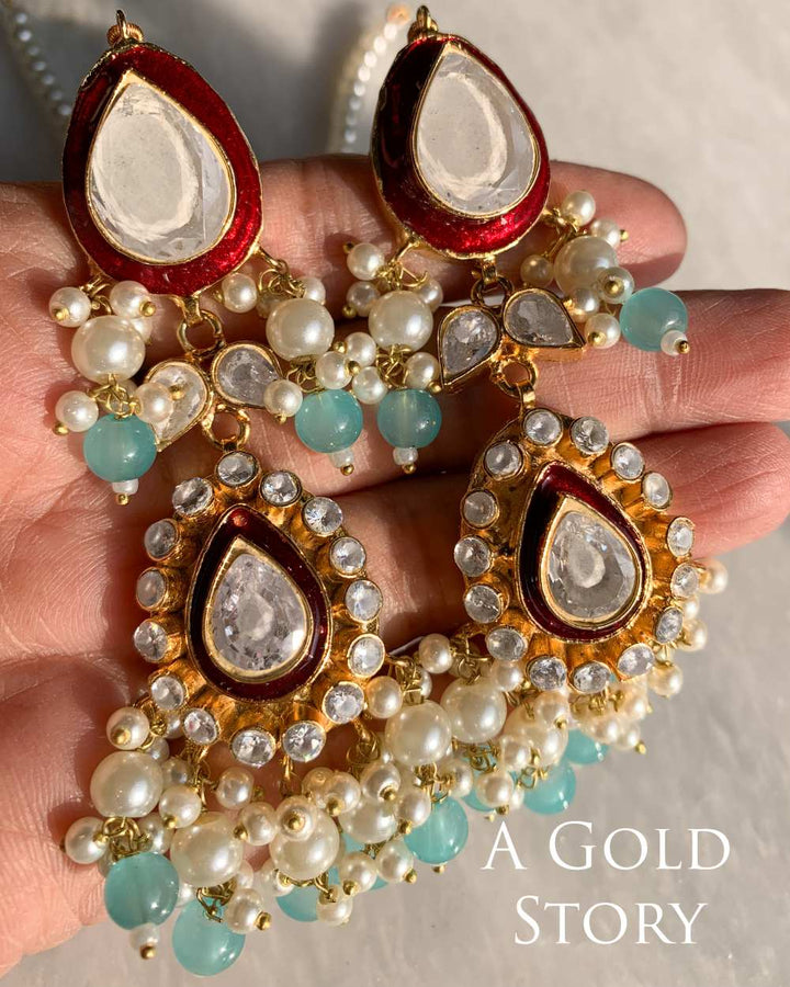 MAHI KUNDAN POLKI BRIDAL SET