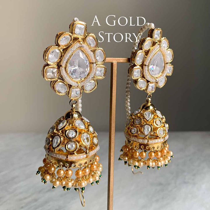 ANDALAH BRIDAL KUNDAN POLKI SET