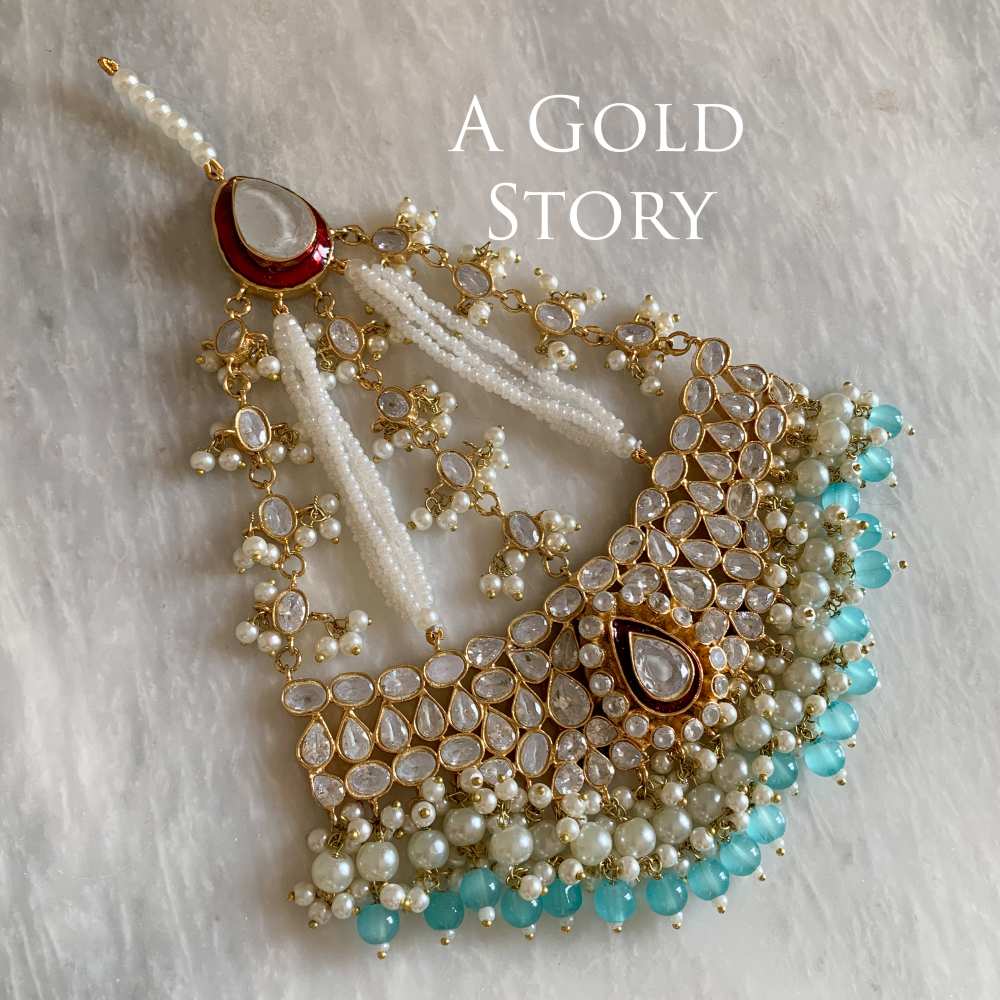 MAHI KUNDAN POLKI BRIDAL SET