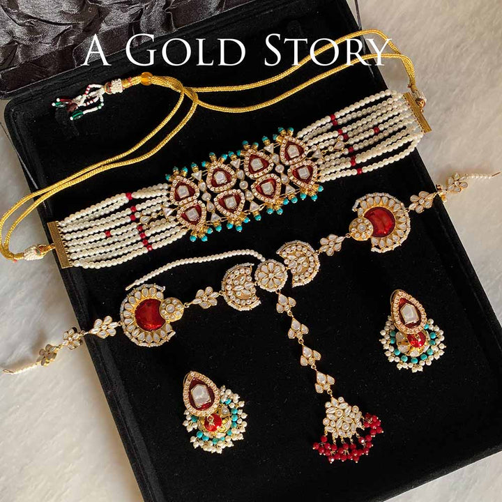 LAYLA KUNDAN POLKI BRIDAL SET