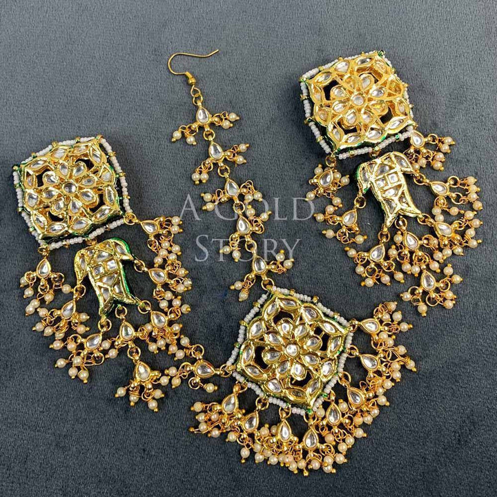 AZITA KUNDAN EARRINGS