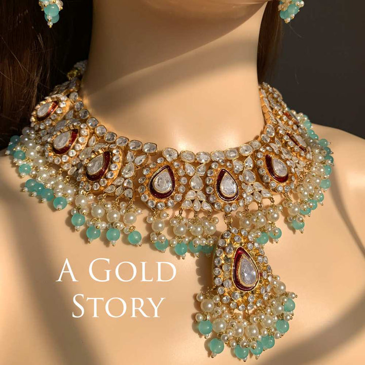 MAHI KUNDAN POLKI BRIDAL SET