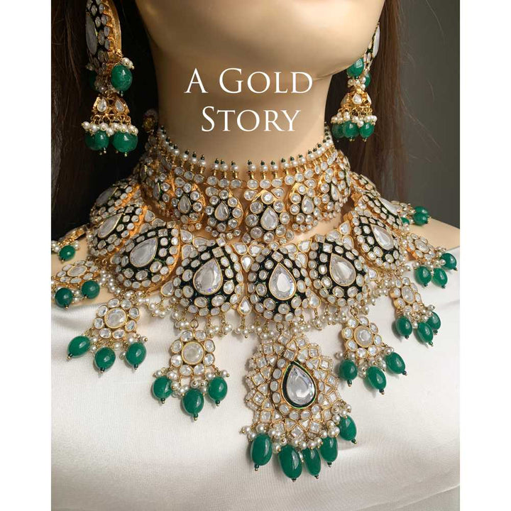 RANI JAAN KUNDAN POLKI BRIDAL SET