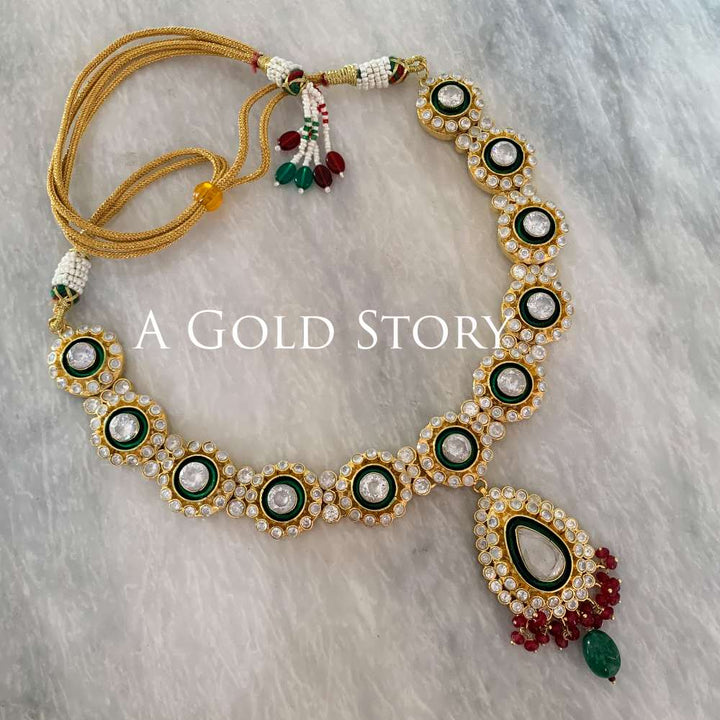 KHUSHBOO KUNDAN POLKI BRIDAL SET