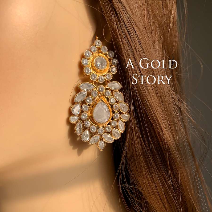 AABIS KUNDAN LPOLKI BRIDAL SET