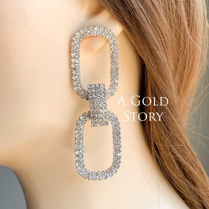 NARCISSA EARRINGS SILVER