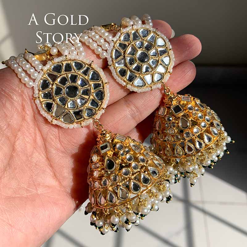 PRINCESS KUNDAN JHUMKAY