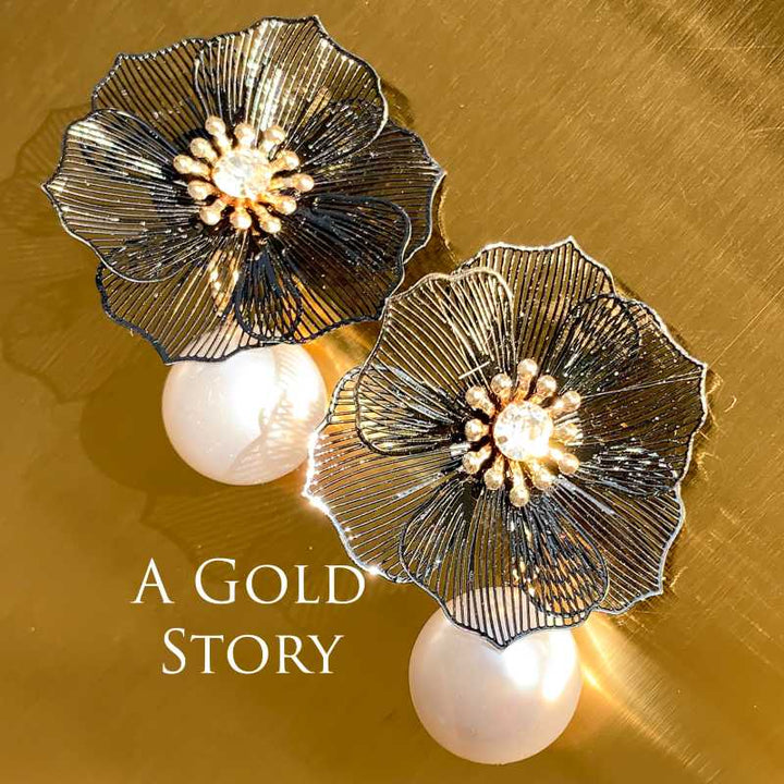CLEMENTINE EARRINGS BLACK