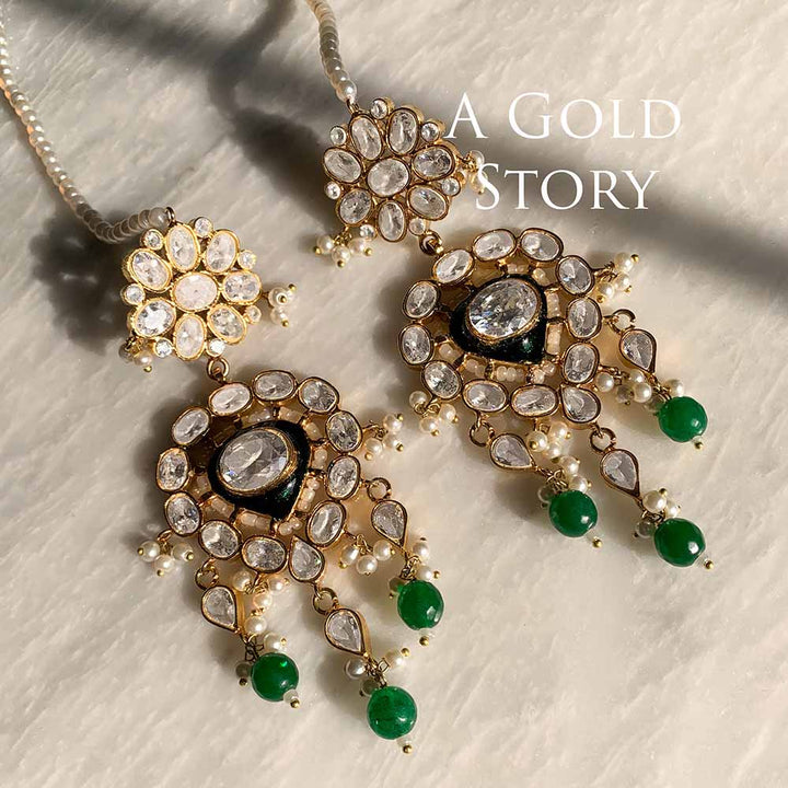 AANIYA KUNDAN POLKI BRIDAL SET