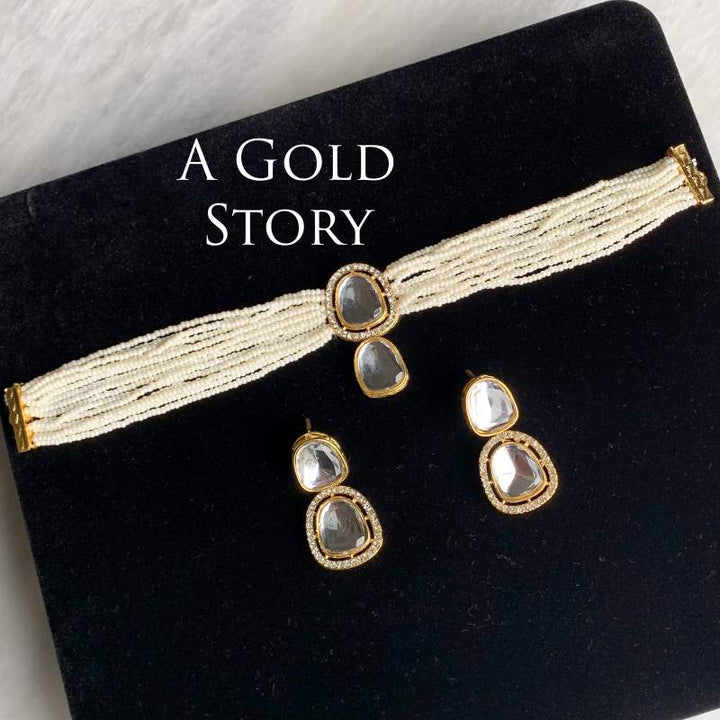 ALEENA KUNDAN CHOKER SET