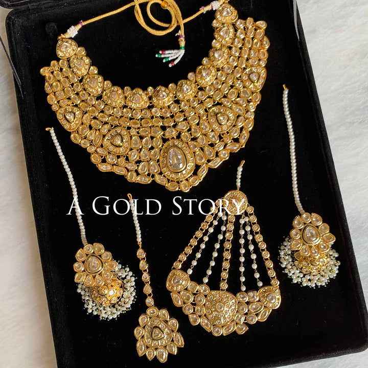 MALKA JAAN KUNDAN POLKI BRIDAL SET