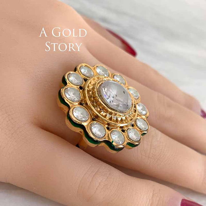 AROUB KUNDAN RING